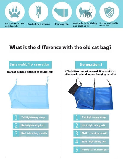 Cat Grooming Bag